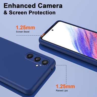 SKALO Samsung S24 Ultratunn TPU-Skal - Blå