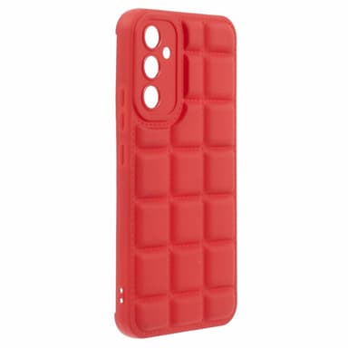 SKALO Samsung A05s 4G Puffer Bumper TPU-Skal - Röd