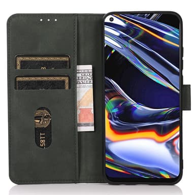 SKALO Samsung S24 Ultra KHAZNEH Plånboksfodral i PU-Läder - Grön