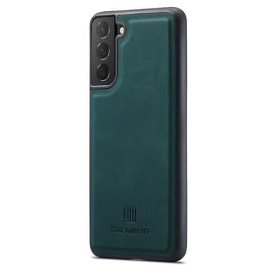 DG.MING Samsung S24 Premium PU-Läder Hybrid Skal - Grön