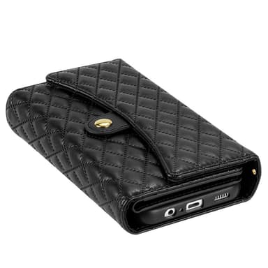 SKALO Samsung S24 Evelope Clutch 8-Fack - Svart