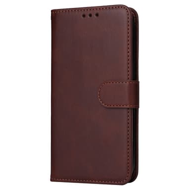 SKALO Samsung A05s 4G PU-Läder Plånboksfodral - Brun
