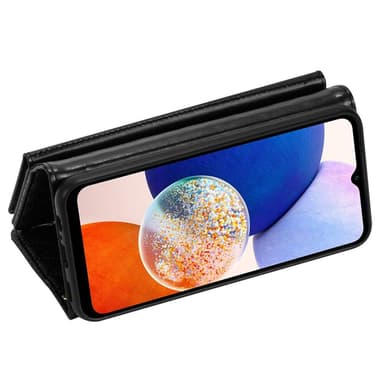 SKALO Samsung A05s 4G Evelope Clutch 8-Fack - Svart