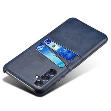 SKALO Samsung A05s 4G PU-Läder Korthållare Skal - Blå