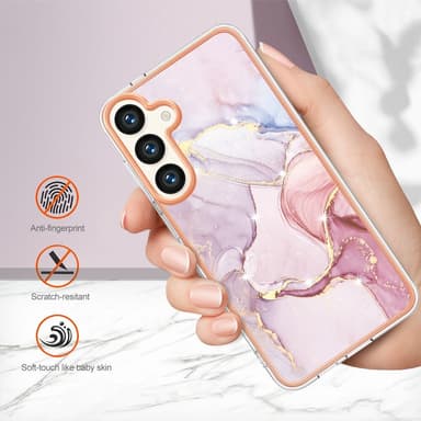 SKALO Samsung S24 Marmor TPU-skal - Motiv 2