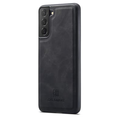 DG.MING Samsung S24+ Premium PU-Läder Hybrid Skal - Svart