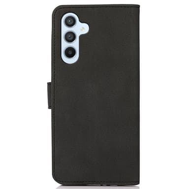SKALO Samsung S24 KHAZNEH Plånboksfodral i PU-Läder - Svart