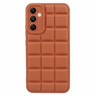 SKALO Samsung A05s 4G Puffer Bumper TPU-Skal - Brun