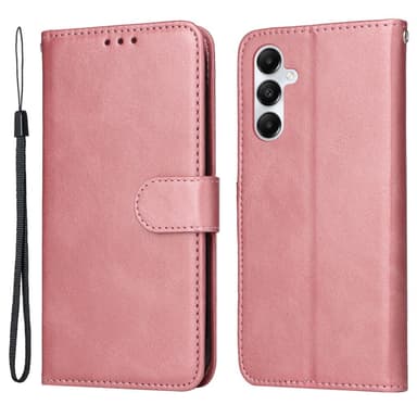 SKALO Samsung A05s 4G PU-Läder Plånboksfodral - Rosa