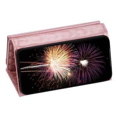 SKALO Samsung S24 Evelope Clutch 8-Fack - Roséguld