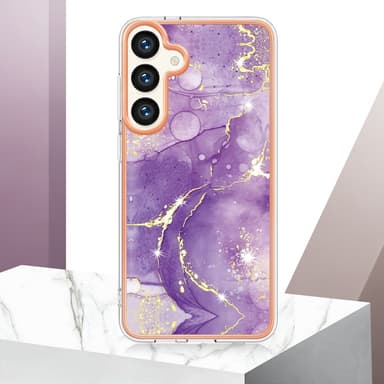 SKALO Samsung S24 Marmor TPU-skal - Motiv 1
