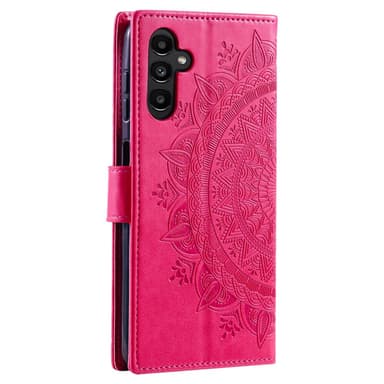 SKALO Samsung A05s 4G Mandala Plånboksfodral - Cerise