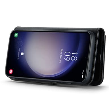 DG MING Samsung S23 FE 2-i-1 Magnet Plånboksfodral - Svart
