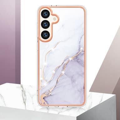 SKALO Samsung S24 Marmor TPU-skal - Motiv 3