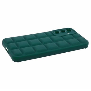 SKALO Samsung A05s 4G Puffer Bumper TPU-Skal - Grön