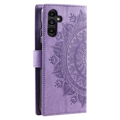 SKALO Samsung S24 Mandala Plånboksfodral - Lila