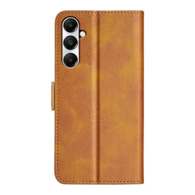 SKALO Samsung A05s 4G Premium Plånboksfodral - Ljusbrun