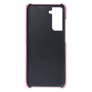 SKALO Samsung S24 PU Läder Skal med Korthållare/Plånbok - Roséguld