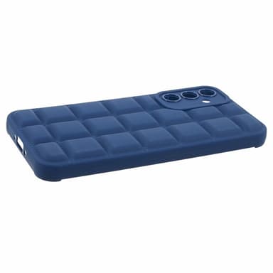 SKALO Samsung A05s 4G Puffer Bumper TPU-Skal - Mörkblå