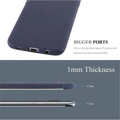 Skal Samsung Galaxy S7 EDGE Fodral Case (Blå)