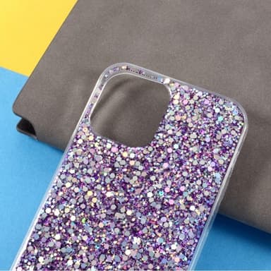 Nordic Covers iPhone 12/iPhone 12 Pro Skal Sparkle Series Lilac Purple