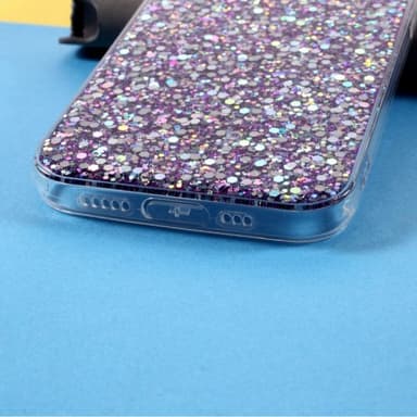 Nordic Covers iPhone 12/iPhone 12 Pro Skal Sparkle Series Lilac Purple