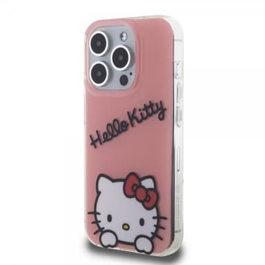 Hello Kitty iPhone 15 Pro Skal Daydreaming Crossbody Rosa