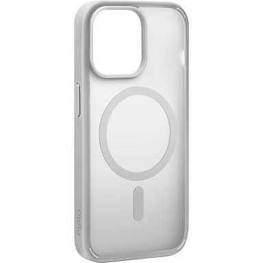 Puro iPhone 15 Pro Max Skal Gradient MagSafe Silver