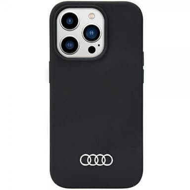Audi iPhone 14 Pro Skal Silicone Svart