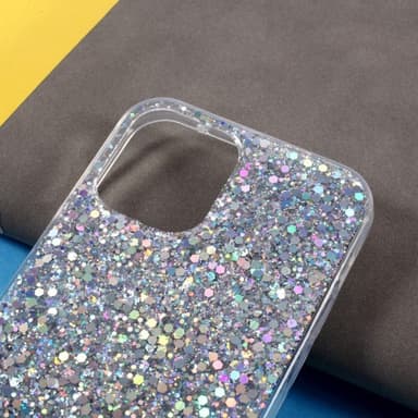Nordic Covers iPhone 12/iPhone 12 Pro Skal Sparkle Series Stardust Silver