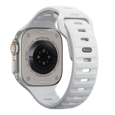 NOMAD Apple Watch 42/44/45mm/Apple Watch Ultra Armband Sport Band Vit