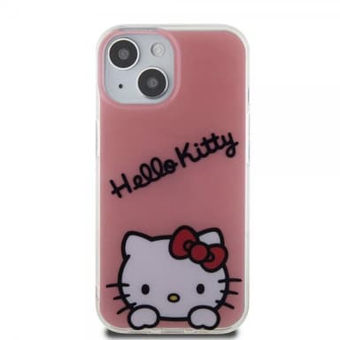 Hello Kitty iPhone 15 Skal Daydreaming Crossbody Rosa