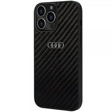 Audi iPhone 13 Pro Max Skal Carbon Fiber Svart