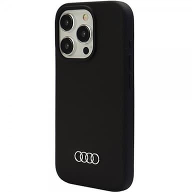 Audi iPhone 15 Pro Max Skal Silicone Svart