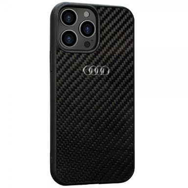 Audi iPhone 13 Pro Max Skal Carbon Fiber Svart
