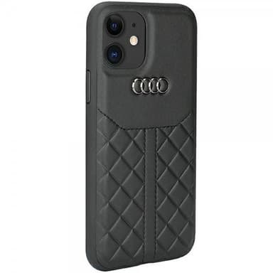 Audi iPhone 11 Skal Genuine Leather Case Svart
