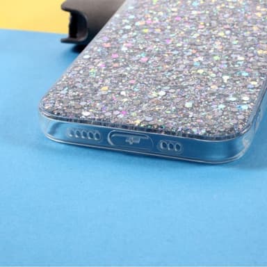 Nordic Covers iPhone 12/iPhone 12 Pro Skal Sparkle Series Stardust Silver