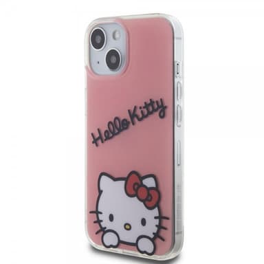 Hello Kitty iPhone 15 Skal Daydreaming Crossbody Rosa