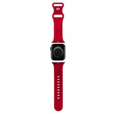 Hello Kitty Apple Watch 38/40/41mm Armband Liquid Silicone Röd