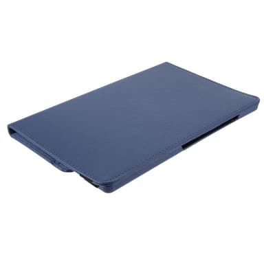 SKALO Samsung Tab A9+ 360 Litchi Fodral - Mörkblå