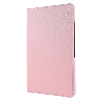 SKALO Samsung Tab A9+ 360 Litchi Fodral - Rosa