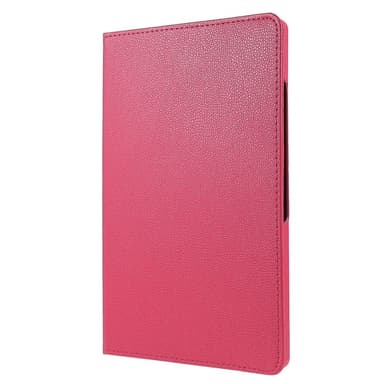 SKALO Samsung Tab A9+ 360 Litchi Fodral - Cerise