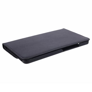 SKALO Samsung Tab A9 360 Litchi Fodral - Svart