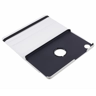 SKALO Samsung Tab A9 360 Litchi Fodral - Vit