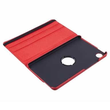 SKALO Samsung Tab A9 360 Litchi Fodral - Röd