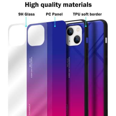 iPhone 14 Skal Fodral Case (Svart)