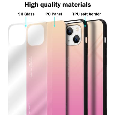 iPhone 14 Skal Fodral Case (Svart)