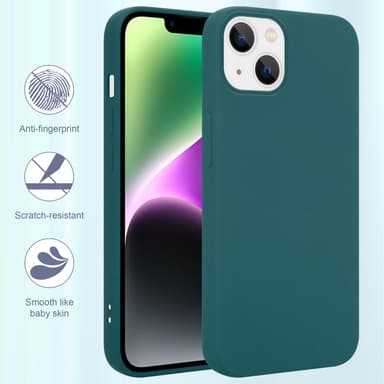 iPhone 14 PLUS Skal Fodral Case (Grön)