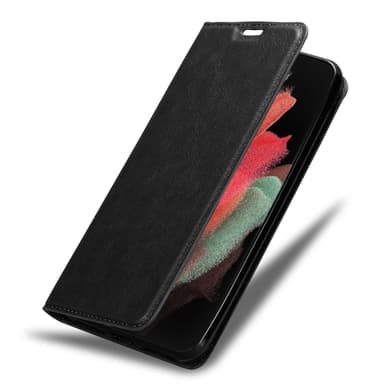 Samsung Galaxy S21 ULTRA Plånboksfodral Skal (Svart)