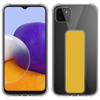 Samsung Galaxy A22 5G Skal Fodral Case (Gul)
